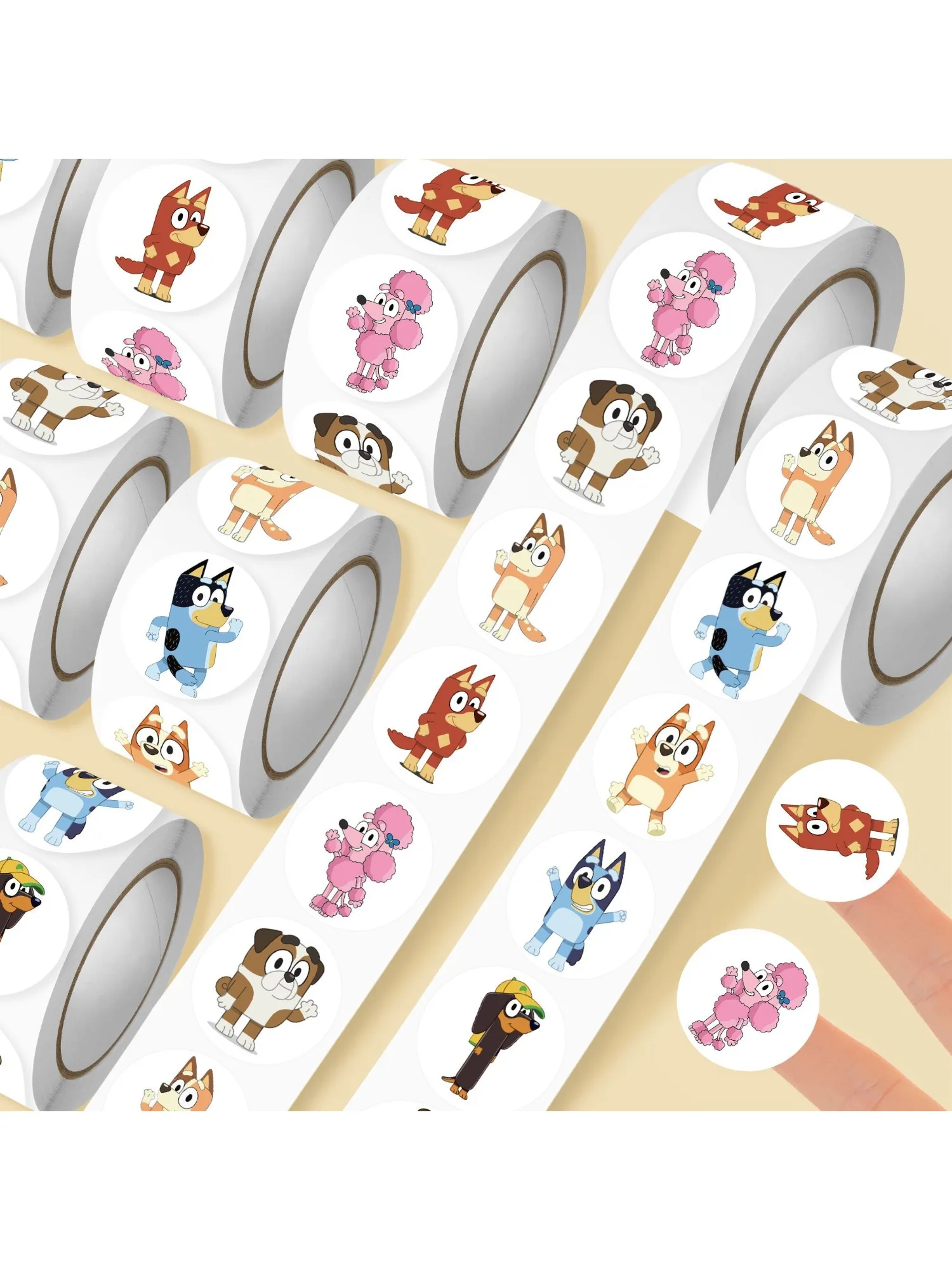 

Bluey Bingo семейные наклейки