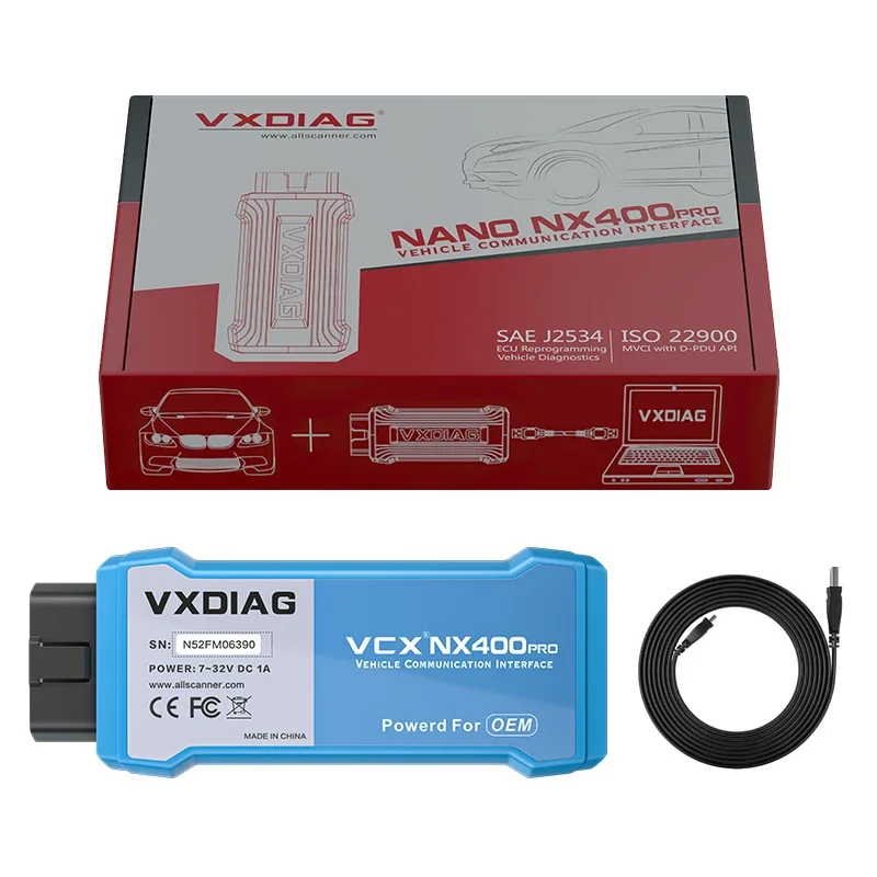 Фото VXDIAG VCX NANO для TOYOTA/Lexus J2534 программирование Techstream для Lexus автоматические диагностические инструменты ECU кодирование сканер №1