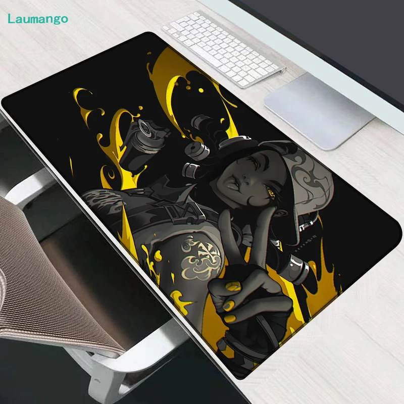 

Valorant GAMING MOUS PAD Mousepad Gamer Rug Wireless Mouse Ped Rubber Mat Office Carpet Deskmat Computer Accessories Table Pads