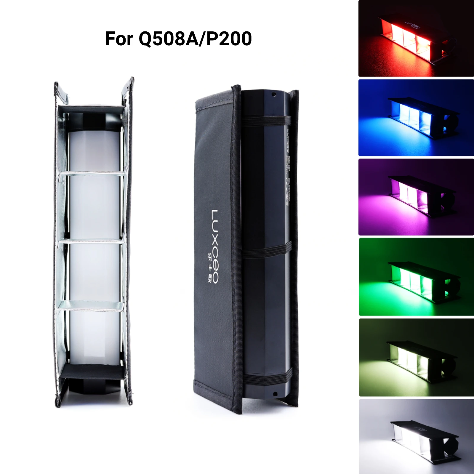 Софтбокс LUXCEO для P200/Q508A/P6, портативный софтбокс для фотосъемки в клетку, светодиодные аксессуары