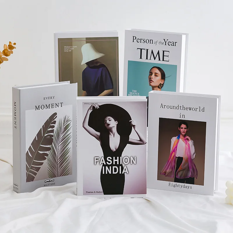 

1-5Pcs Luxury Modern Home Decoration Supplies Home Fake Book Decoration Home Living Room Hotel Club Model Room Decorative Books