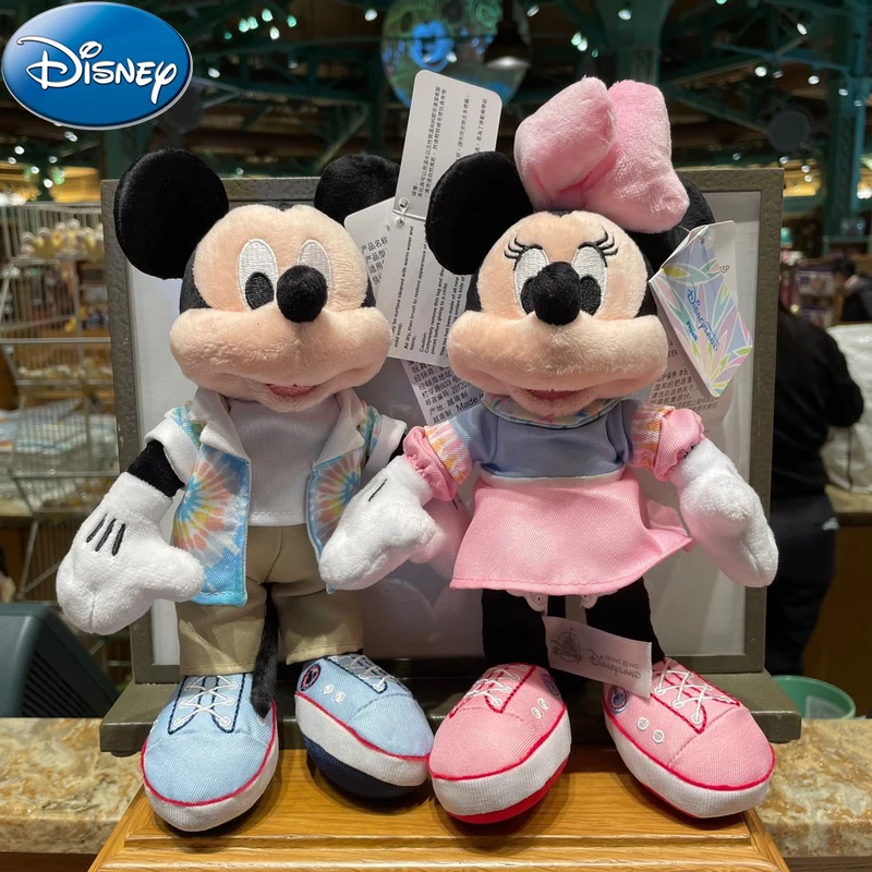 

Disney Mickey Minnie Plush Toy Fantasy Series Plush Doll Soft Stuffed Plushie Toy Kawaii Room Decoration Birthday Gift for Girl