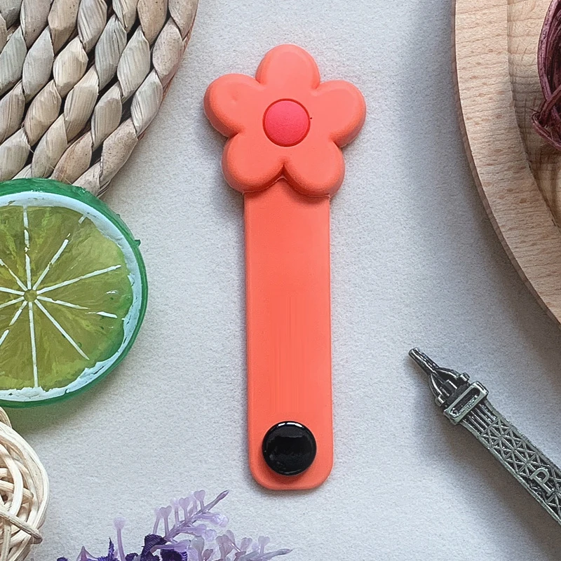 

Многоразовые силиконовые кабельные стяжки Silicone Ties Cord Keeper Holder-A