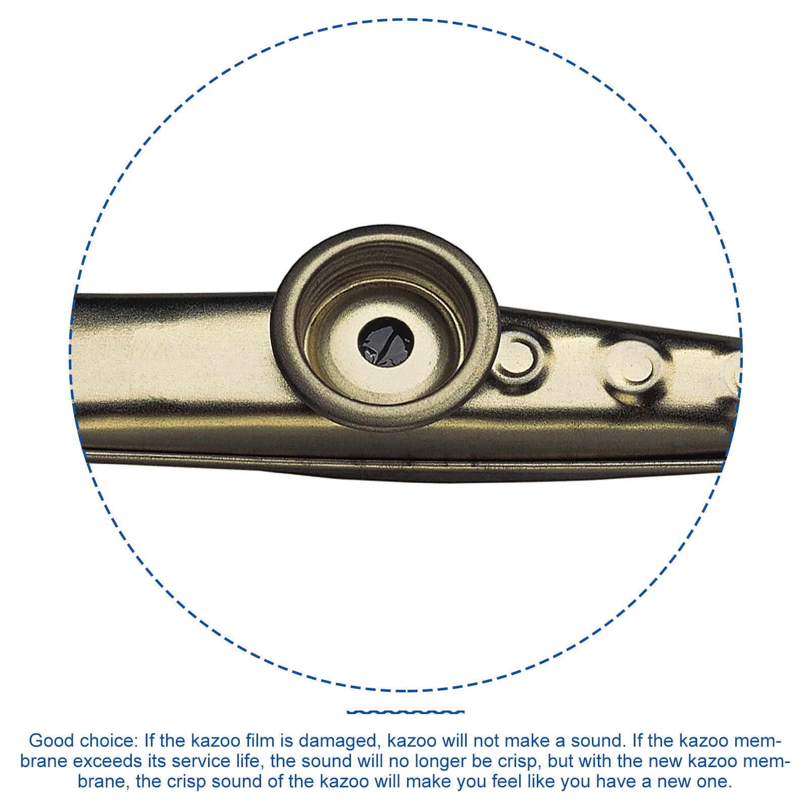 50 шт. диафрагменные пленки для флейты Kazoo практичные диафрагмы профессиональные