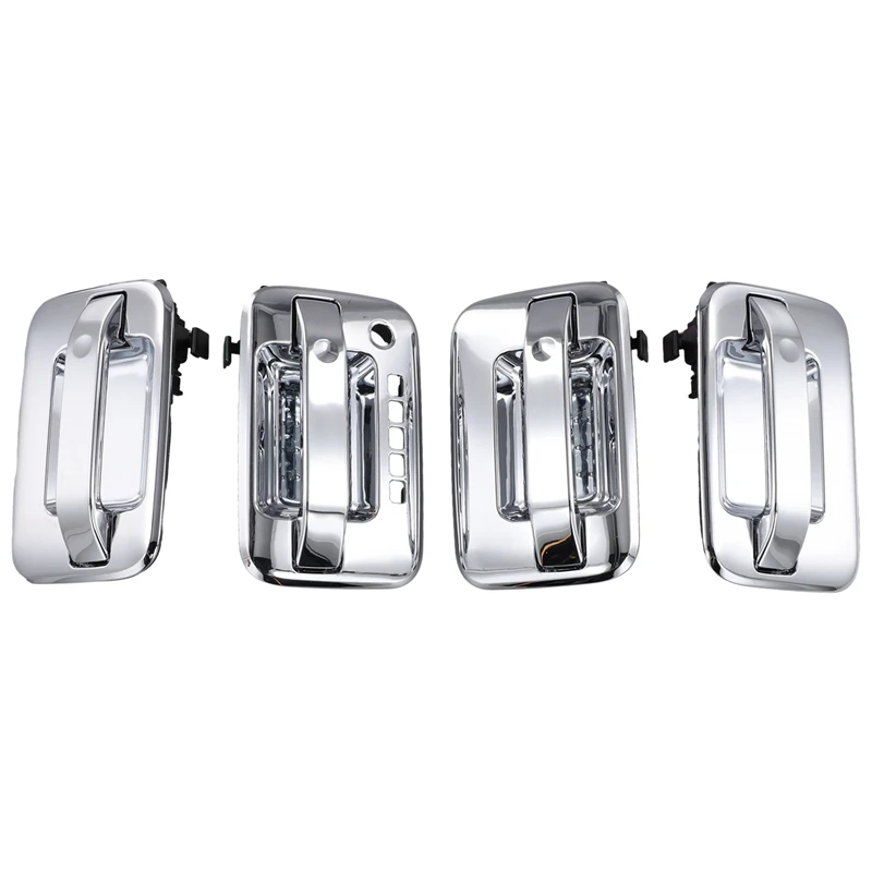 4 шт. передняя и задняя внешняя ручка двери автомобиля для Ford F-150 2004-2014 Lincoln Mark L 9L3Z-