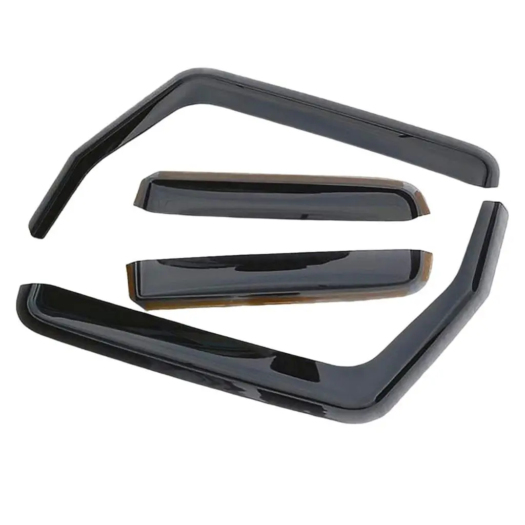 

4 шт. дым тонированные боковые оконные дефлекторы для