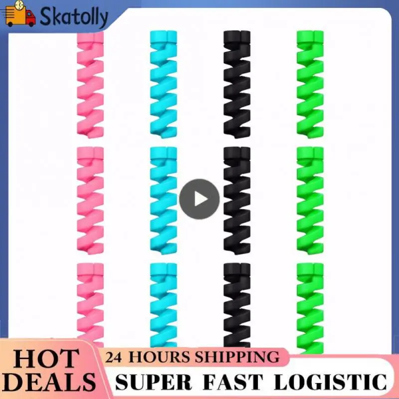 

Portable Cable Holder Ties Plastic Cable Winder Clip Charging Cable Protector Cable Organizer For Phones Universal