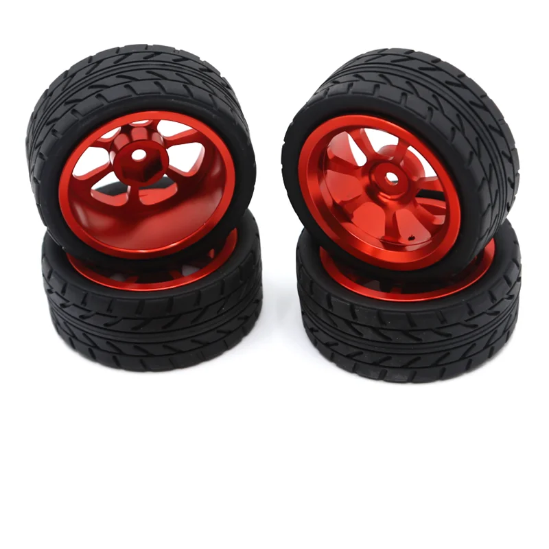 Metal Upgrade 65mm Wheels For WLtoys  A929  A949  A959  A969  K979 144010 144001 144002 124016 124017 124018 124019 RC Car Parts enlarge