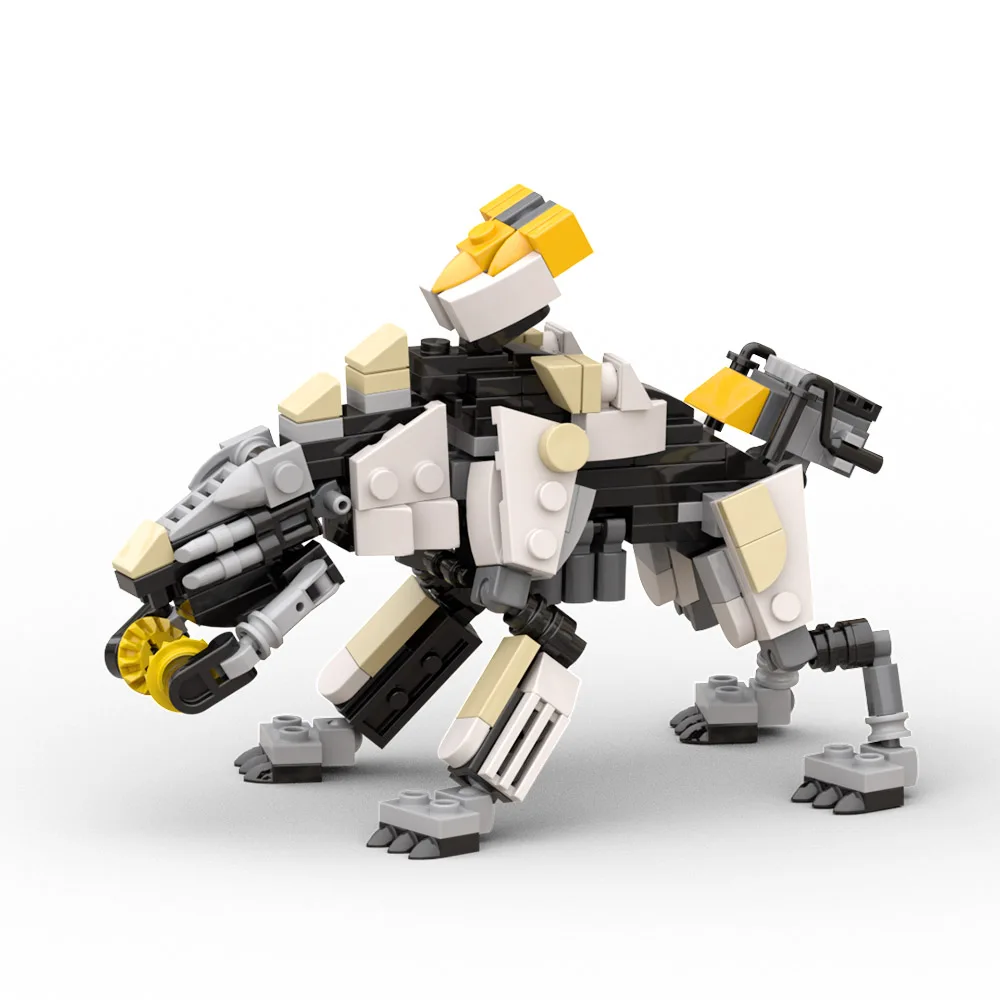 

MOC Model Set Robots Game Toy Kit Mecha Scrapper Monster Robot Thunders Jaw Building Blocks Walker Bricks Toys Birthday Gifts
