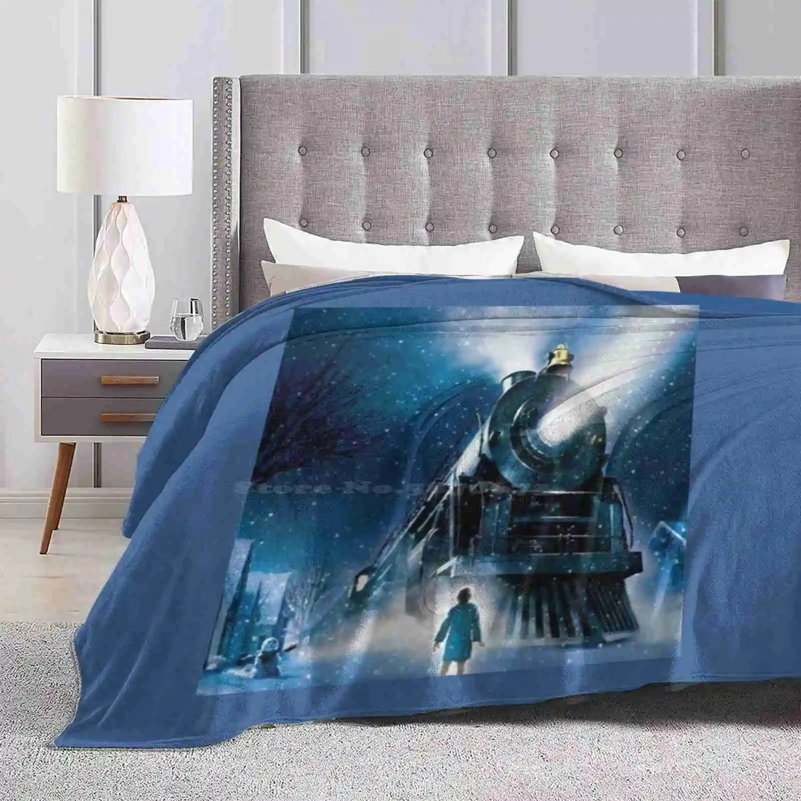 Поезд на Северный полюс высокое качество удобный диван для кровати мягкое одеяло