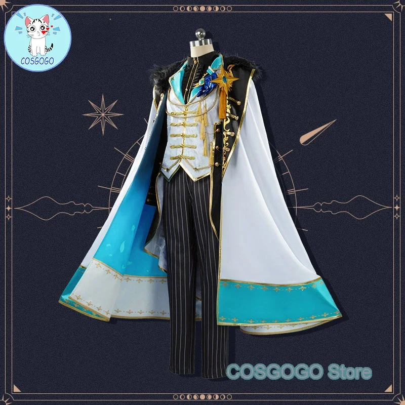 COSGOGO [по индивидуальному заказу] Nijisanji Vtuber Kaida Haru Косплей Костюм Хэллоуин наряды