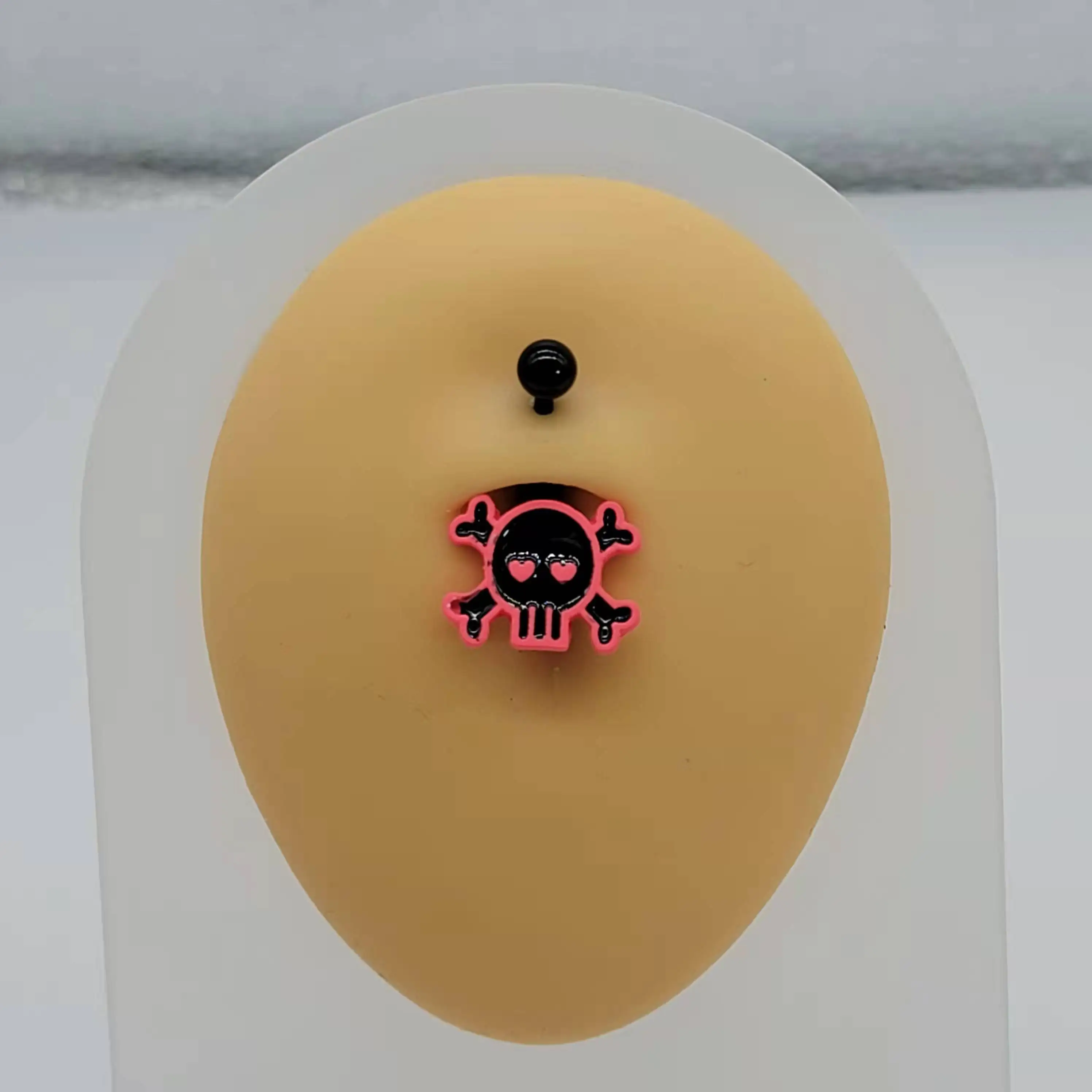 Кольцо для пирсинга живота из хирургической стали