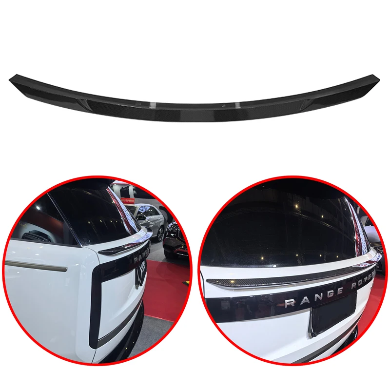 Для Land Rover Range VOGUE 2023-до L461 спойлер Среднее заднее крыло глянцевый черный или