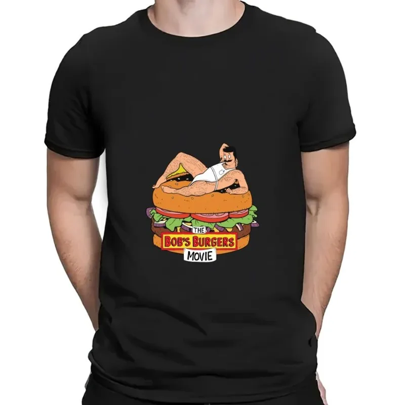 MINISO мультфильм B-Bobs гамбургеры Футболка женская парная комбинированная одежда с