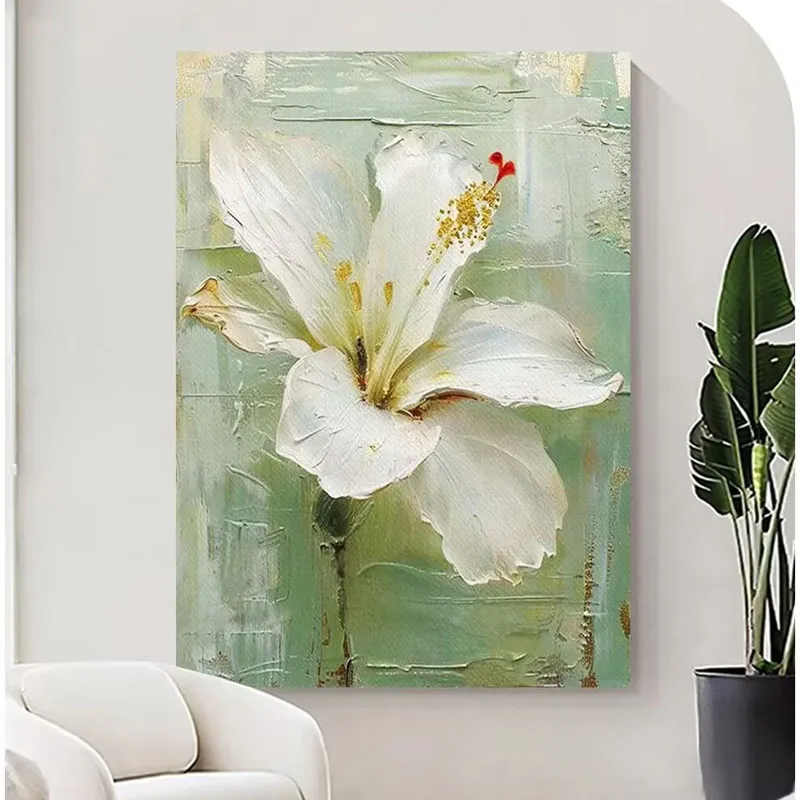 

Абстрактная картина маслом "Цветы лилии", YYR wall art