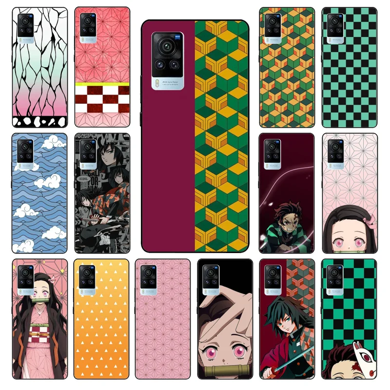 

Demon Slayer Kimetsu no Yaiba Phone Case for VIVO V21E V21 V23 V23E V2109 Y53S Y33S Y55 Y76 Y31 Y21 Y72 Y01 Y21S Y11S Funda