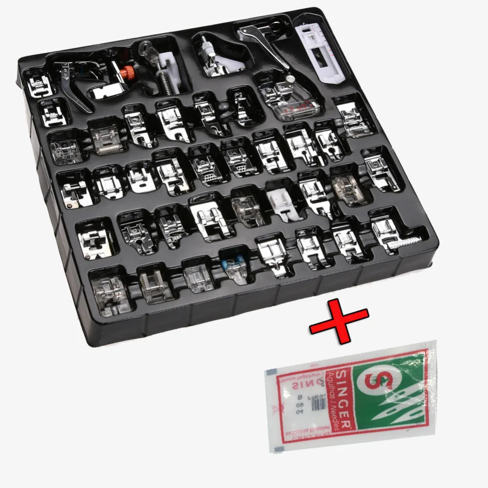 

FREE SHIPPING Domestic Multifunctional Electric Sewing Machine Parts Presser Foot 32pcs Presser Feet 42pcs presser foot