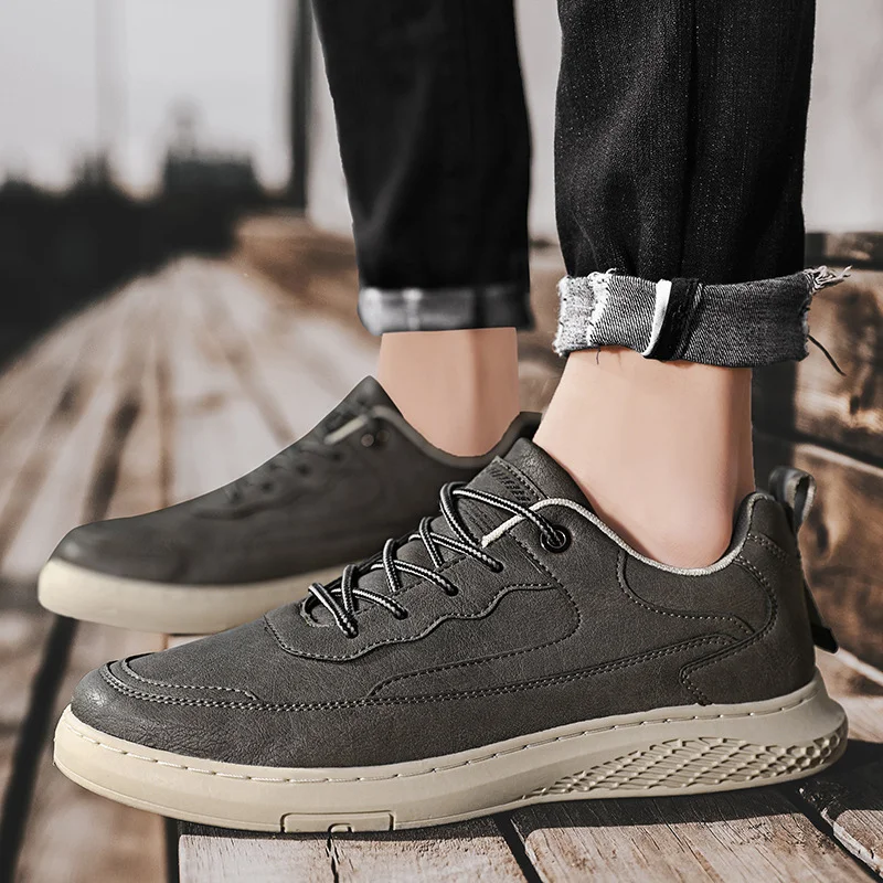 

Sneakers 2022 New Men Shoes Lace Up Men's Sneaker Breathable Sneakers For Men Classic Light Outdoor Male Leisure Walking Shoes