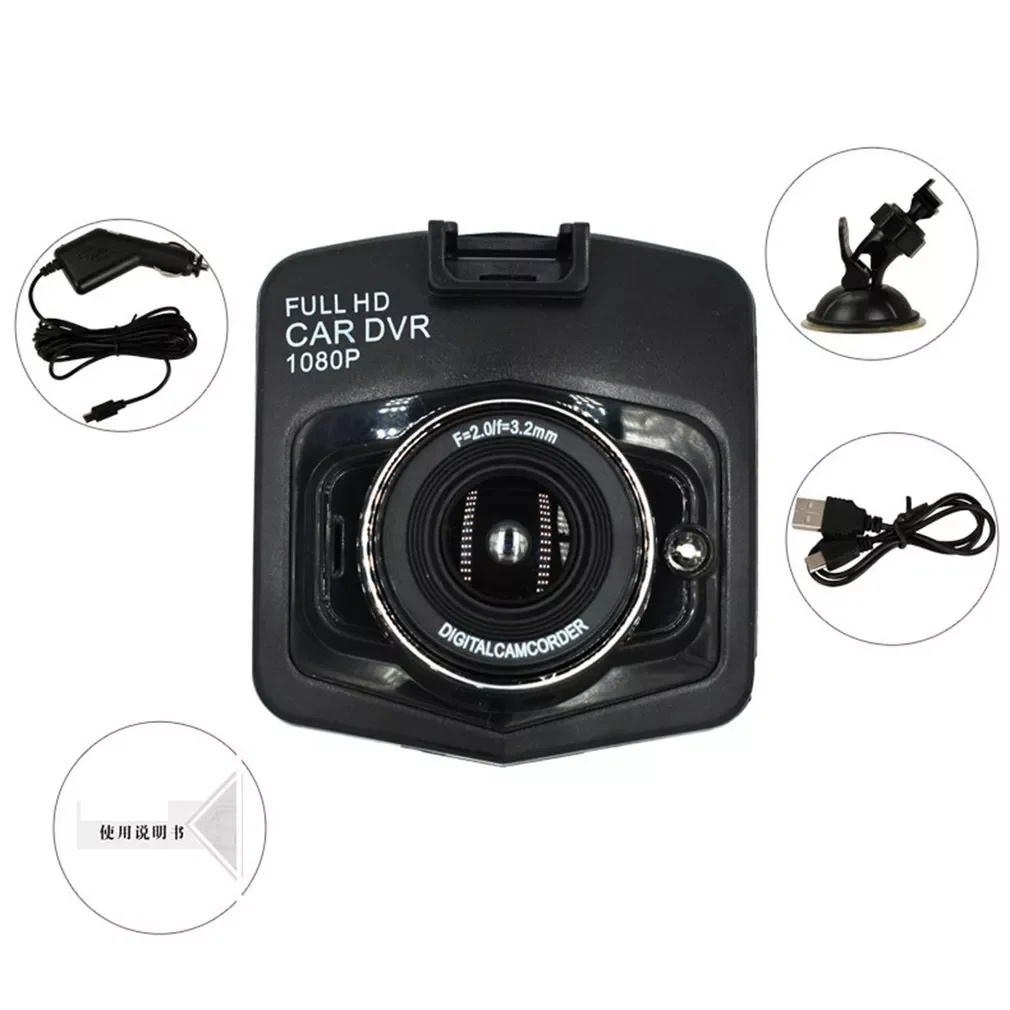 

Видеорегистратор ночного видения, видеорегистратор 1080P, видеорегистратор с углом обзора 170 градусов, широкоугольная HD-камера