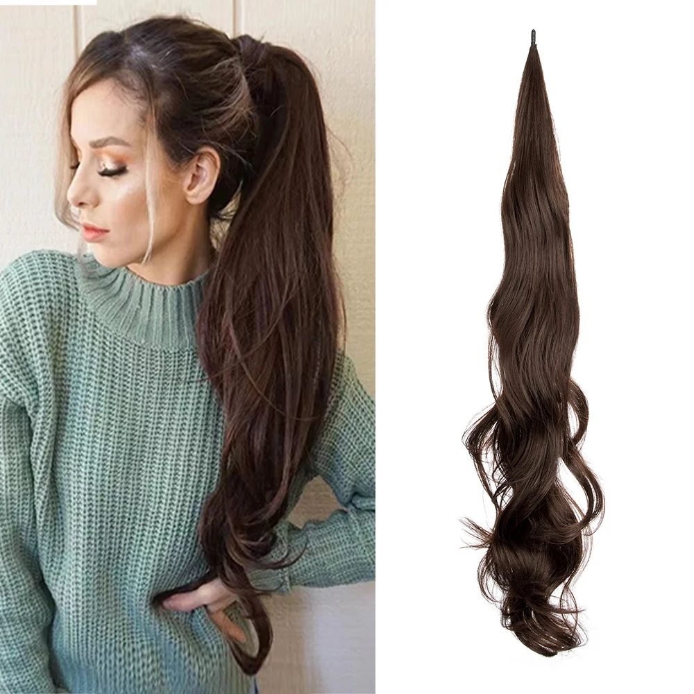 Wrap Around Ponytail
