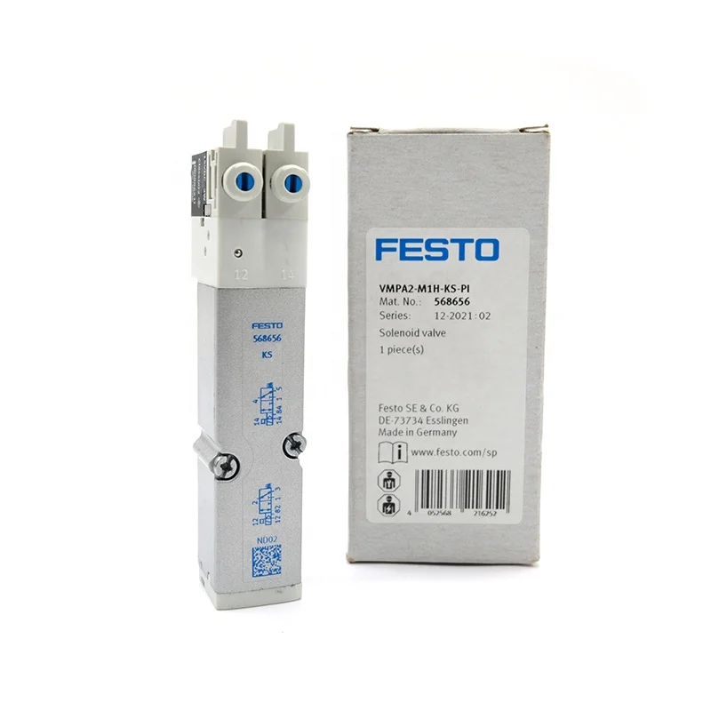 Оригинальный клапан ПЛК Festofesto VMPA2-M1H-KS-PI 568656 электромагнитный
