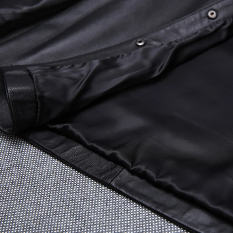 Genuine Leather Jackets 2023 New Spring Sheep Coat Mid Length Women Blazers Motorcycle Fashion Jackets Streetwear TF3924