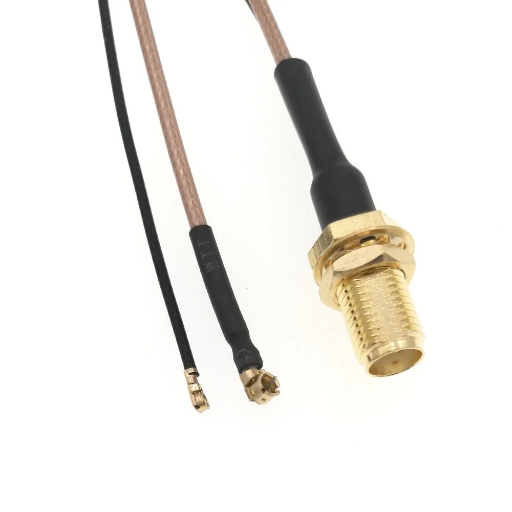 1 шт. SMA мама к 1x мини MS156 Папа + 1x IPEX4 MHF4 мама RG178 RF1.13 кабельная Антенна удлинитель перемычка косичка