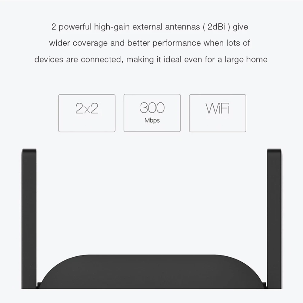 Wi-Fi-повторитель Xiaomi Mijia Pro усилитель сетевой с поддержкой 300 МБ/с устройство