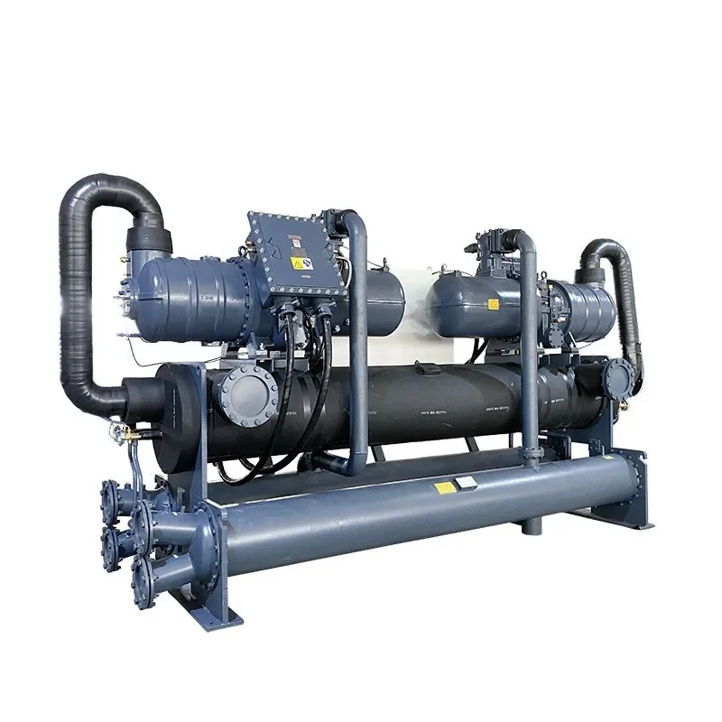 Винтовой охладитель с водяным охлаждением морозильная камера-5 градусов Цельсия