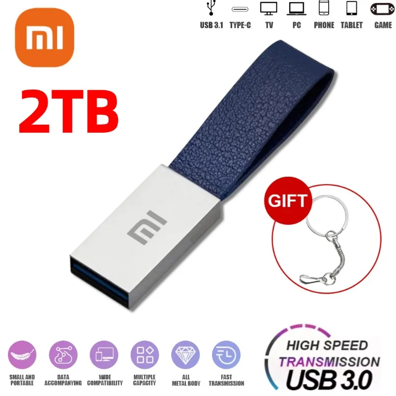 USB 3.1 флэш-накопитель XIAOMI в металлическом корпусе 512 ГБ 1 ТБ