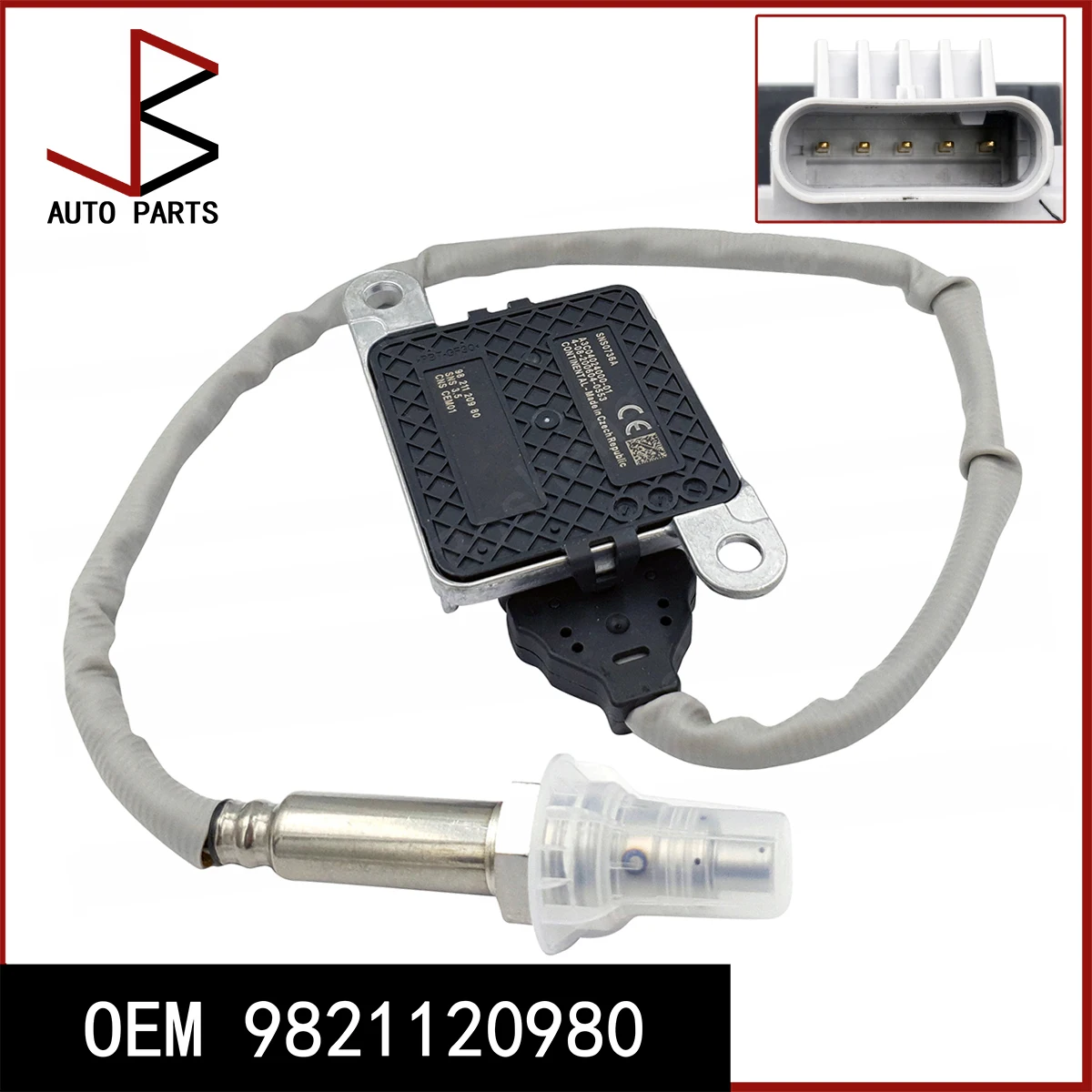 Фото Новый заказ в Китае датчик NOx для впрыска мочевины OEM 9678570780 9821120980 9878570780 для PEUGEOT 2008 I 2013–3008 I MPV 2009-2017 №1