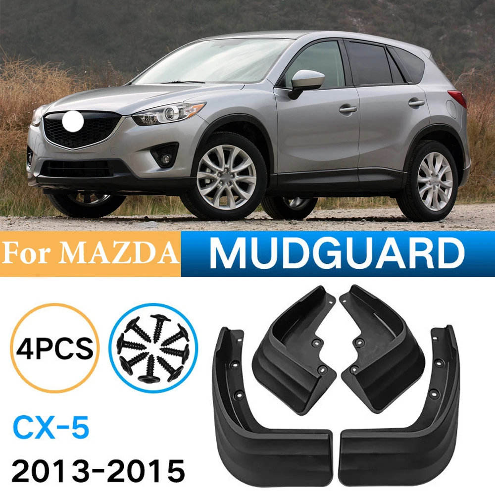 

4pcs Car Fender Mud Flaps For Mazda CX-5 CX5 2012 2013 2014 2015 2016 Splash Guards Mudguards Mudflaps Car Accessories