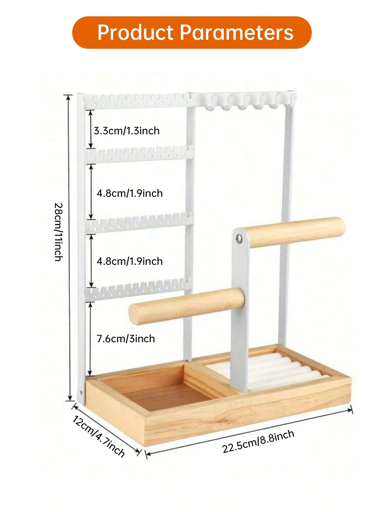 

Деревянная подставка для украшений