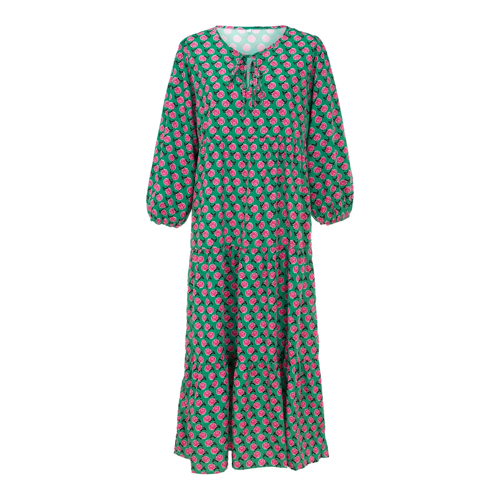 Женское богемное Повседневное платье длинное праздничное пляжное