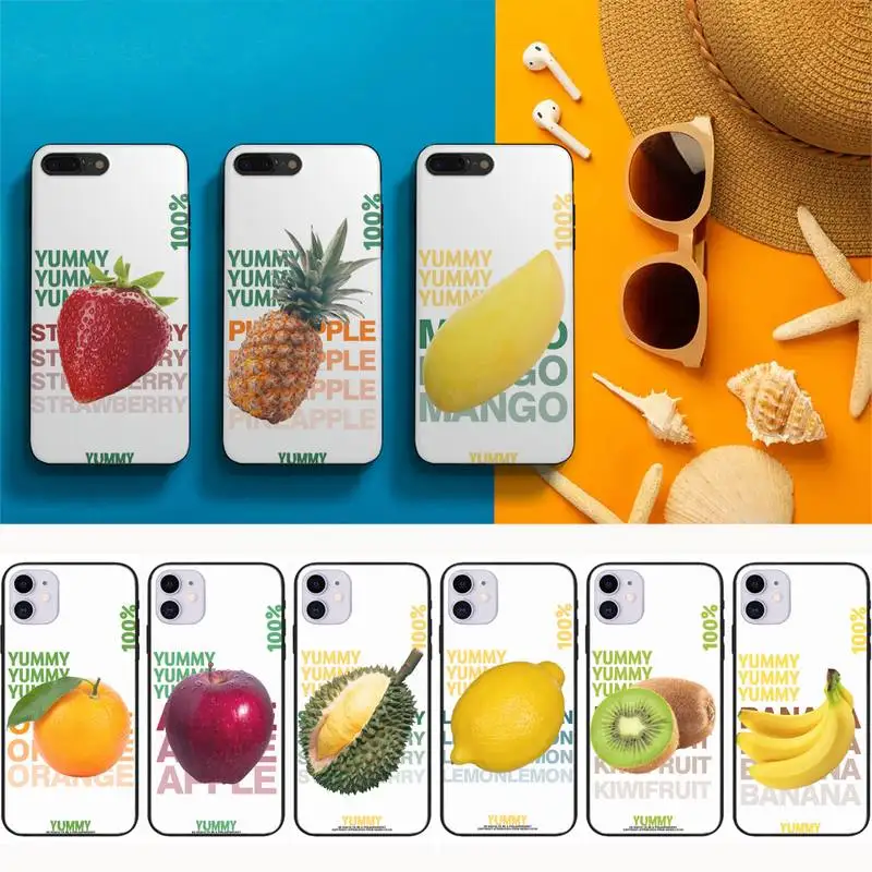 

Fruit Phone Case Fundas Shell Cover For Iphone 6 6s 7 8 Plus Xr X Xs 11 12 13 Mini Pro Max