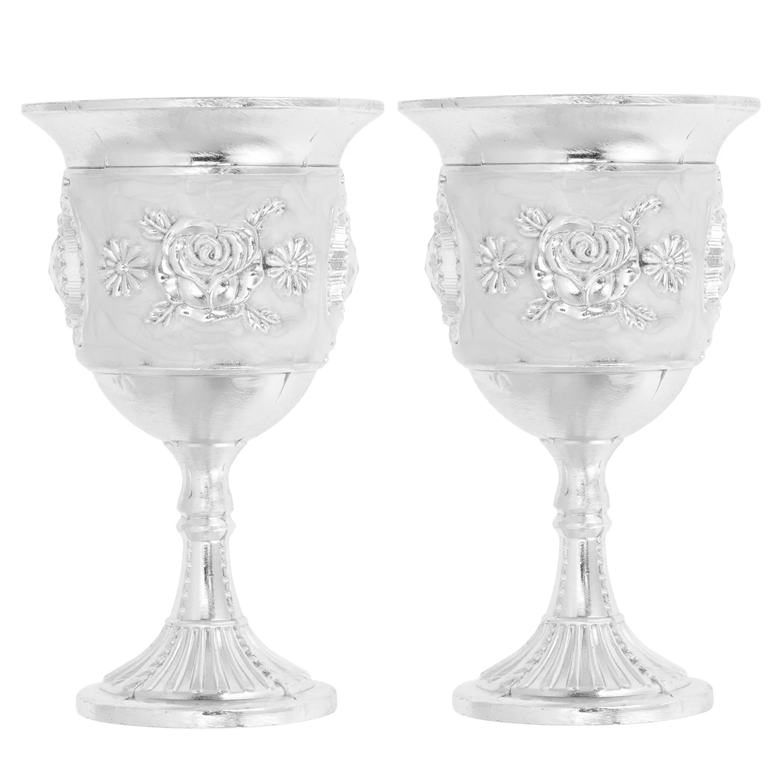 

Goblet Cup Water Chalice Glasses Mug Bottle Medieval Tumbler Cups Champagne Royal Vintage Drinking Oz Metal Shot Toasting Flutes