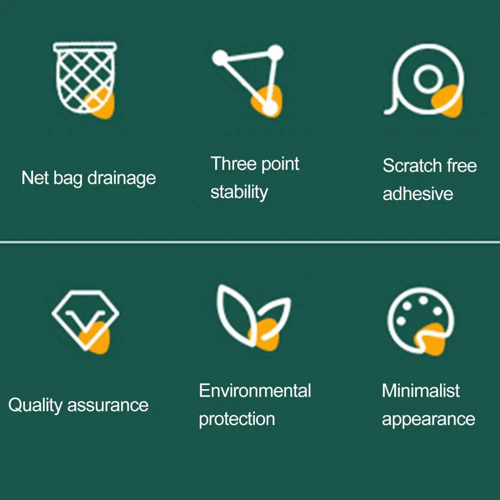 

Long-lasting Sink Trash Strainer Mesh Rack 50 Mesh Bags Foldable Anti-deformed Drain Filter Bag Stand Filter