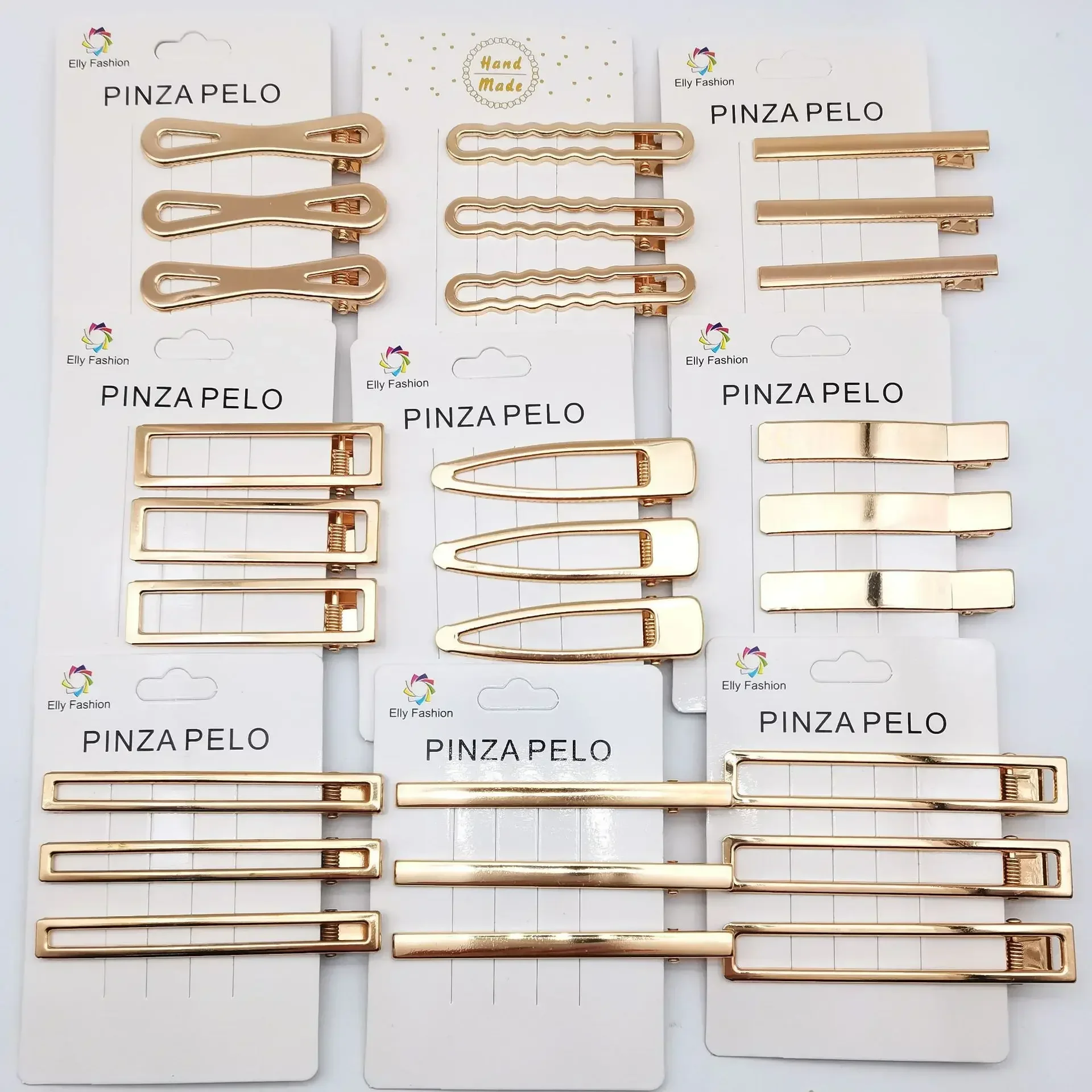 Металлические заколки для волос