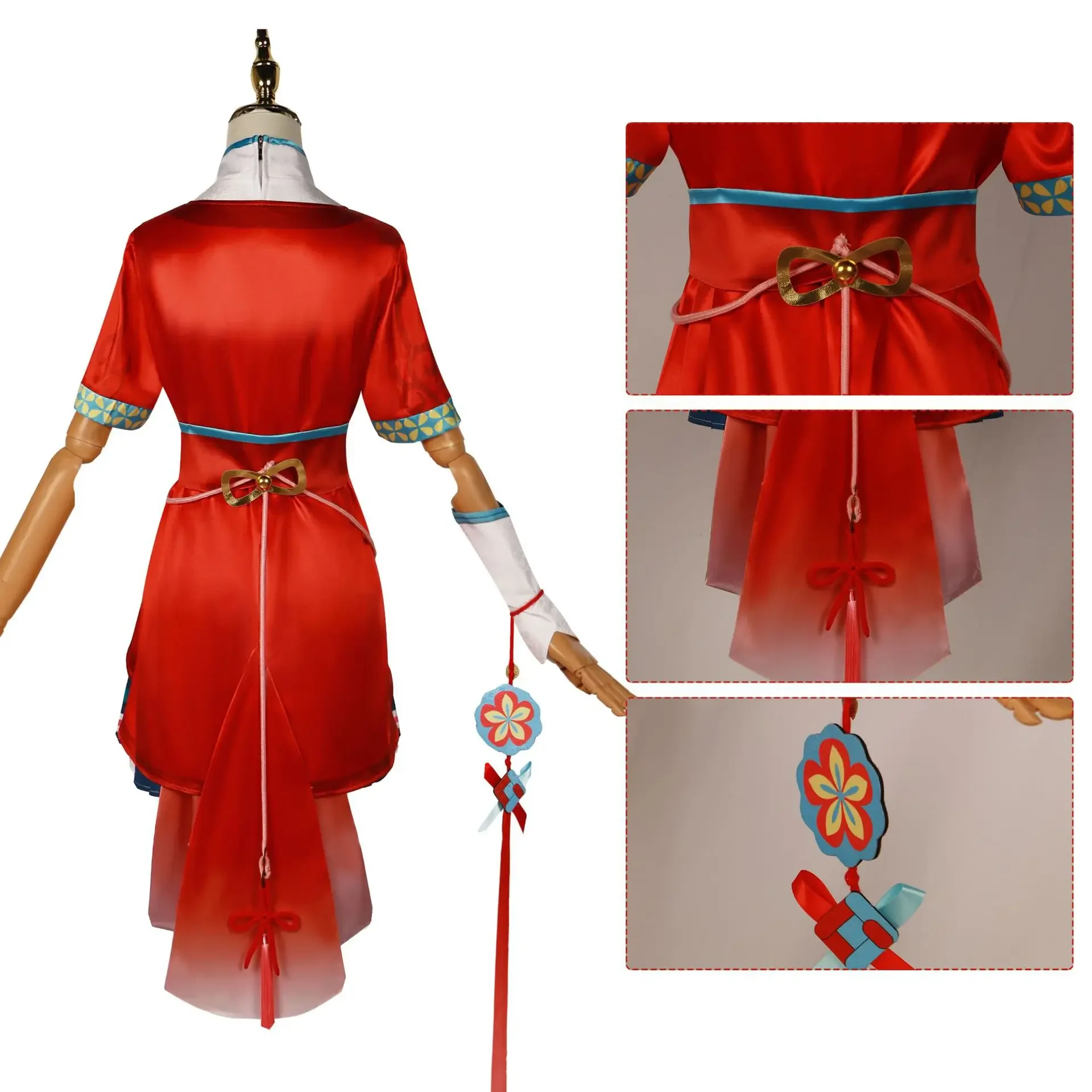 Xishi Cosplay Costume Game Honor of Kings Linglong Chinese Style Outfits Glory Suit Halloween Carnival Party Uniform Women