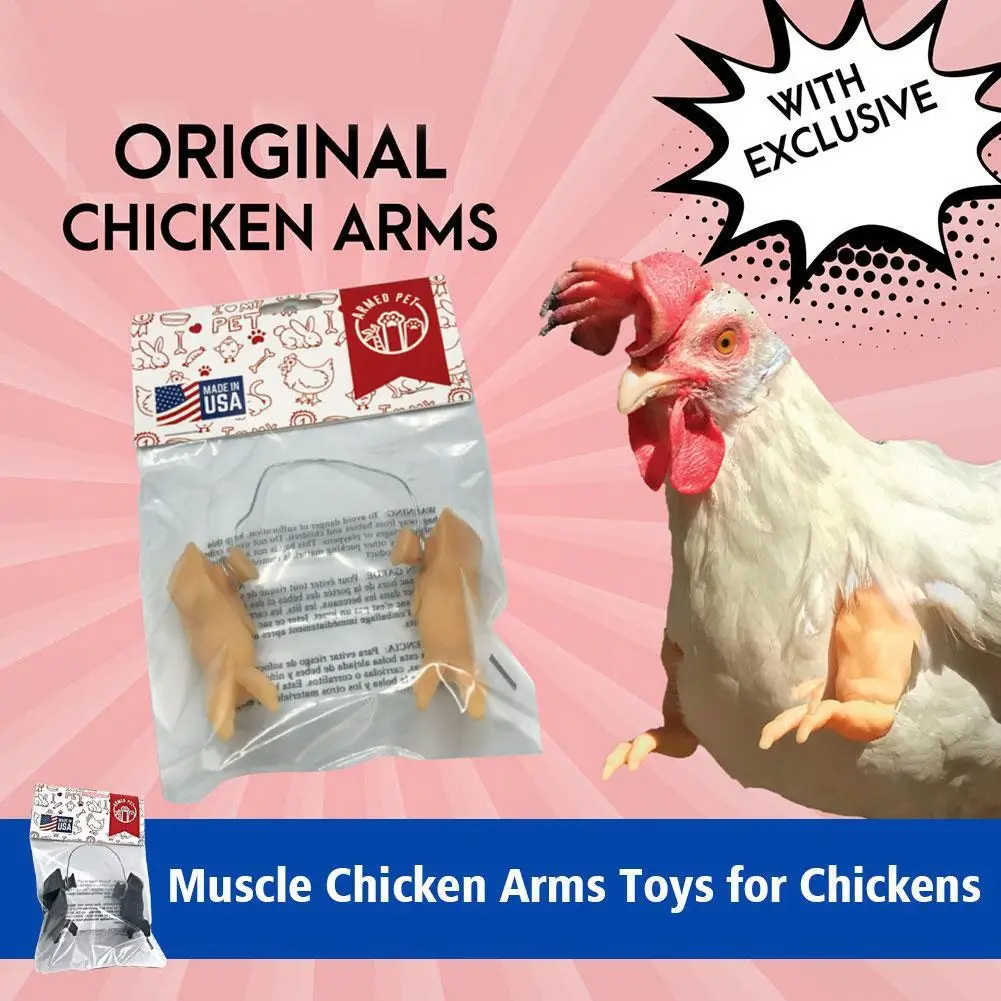 

Chicken Arm Decoration Chicken Forelimb Decor Dinosaur Spoof Pet Props Chicken Arm Hulk Arms Chicken Themed Party Funny Decor