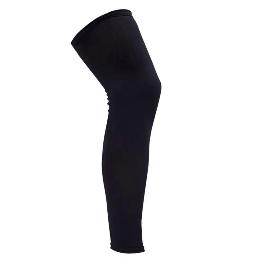 

1Pc Cycling Leg Warmers Compression Knee Pad Soft Fabric Reusable Long Knee Sleeve Sports Safety Soccer Running Leggings