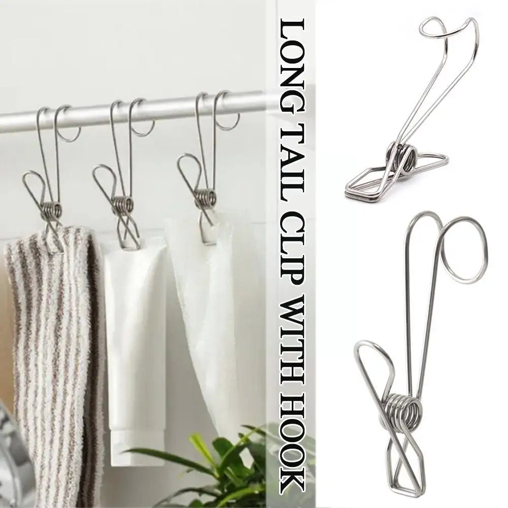 

1 шт., зажим для одежды из нержавеющей стали