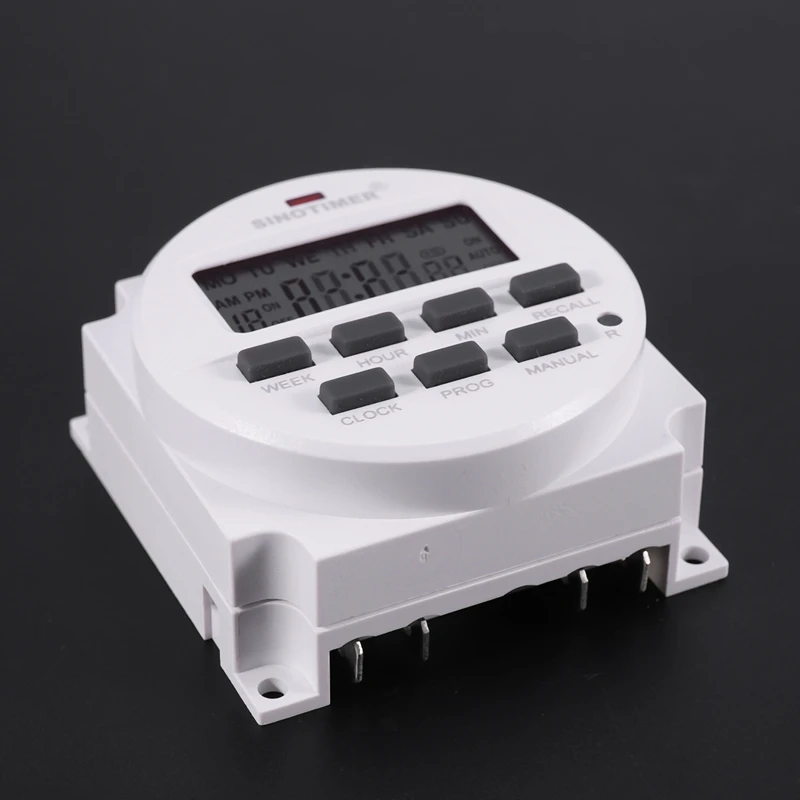Цифровой таймер Sinotimer Tm618h-2 220 В переменного тока выходное напряжение 7-дневный