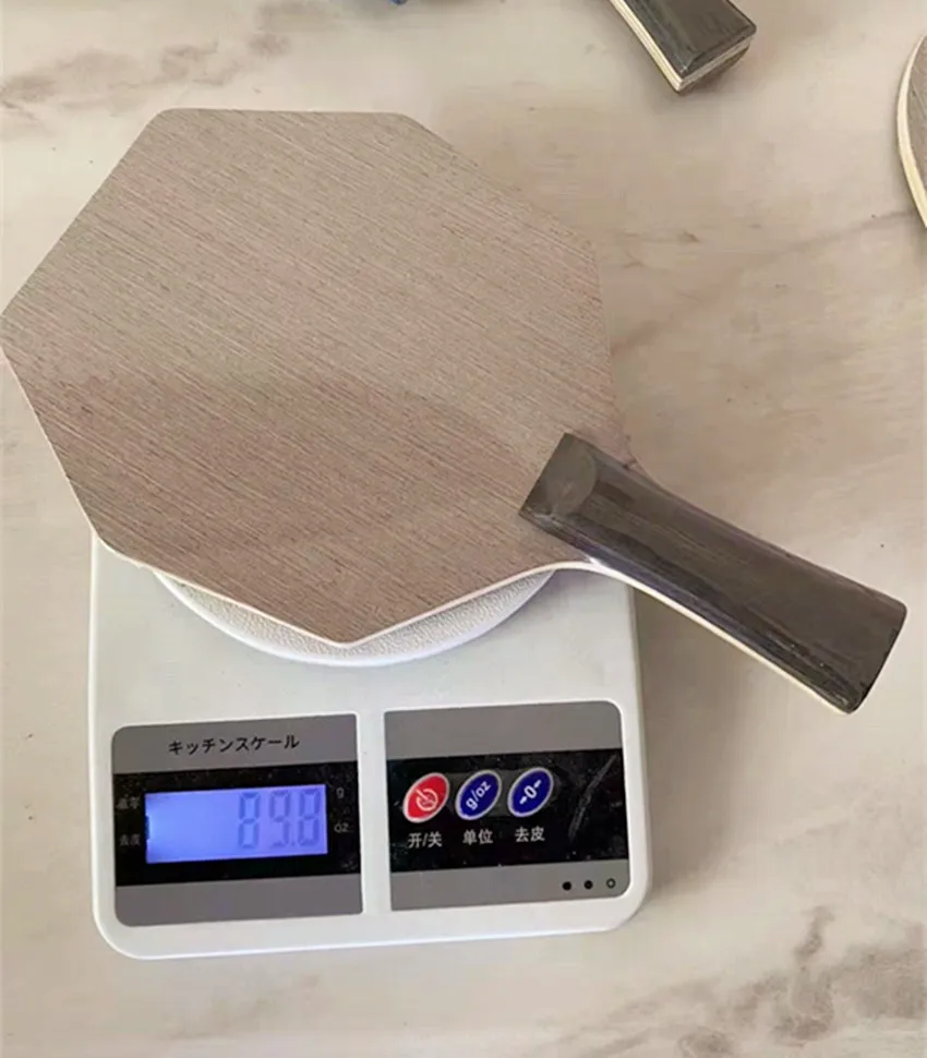 New Arrival Cybershape Engineered Tech Wood Table Tennis Blade Offensive Curve Hexagonal Ping Pong Racket |