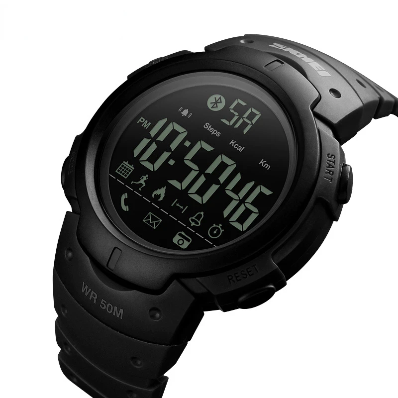 

Smart Watch Men Calorie Clock Bluetooth-compatible Watches 5Bar Waterproof Smart Digital Watch Relogio Masculino 1301