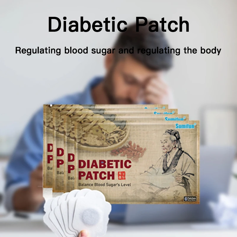 6 шт. пластырь для измерения уровня сахара в крови