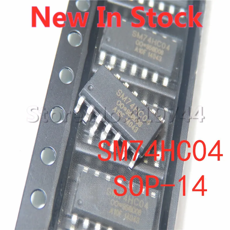 

10PCS/LOT SM74HC04D SM74HC04 SMD SOP-14 LED display IC In Stock NEW original IC