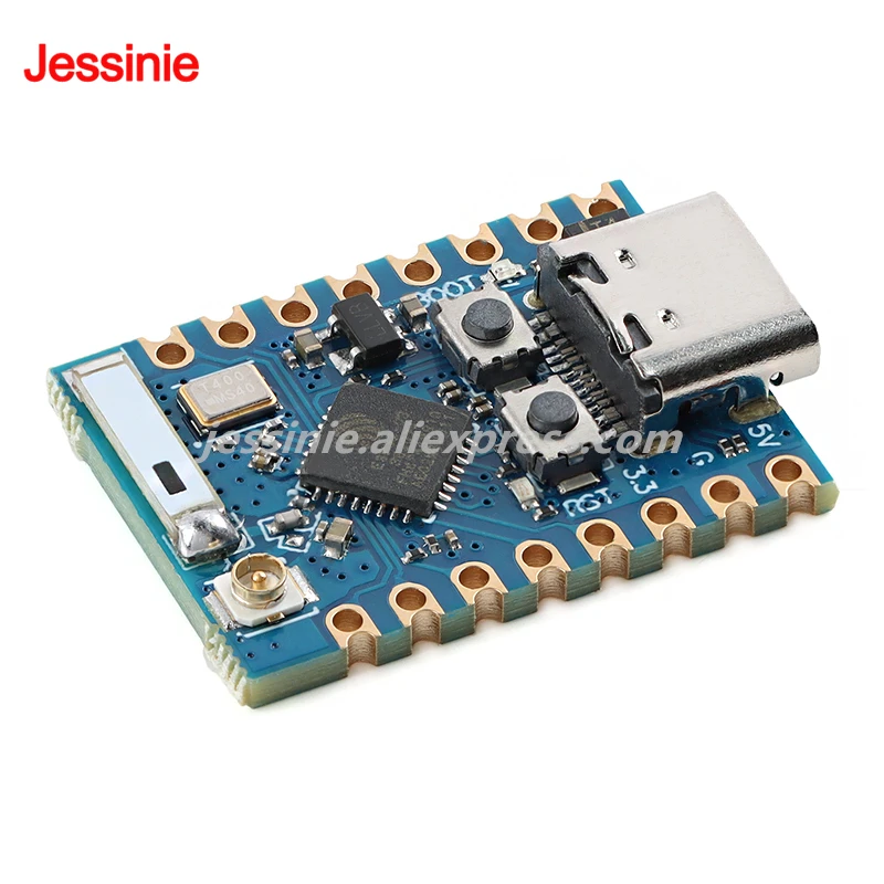 Фото 1-5 шт. ESP32-C3 SuperMini PRO Mini OLED макетная плата ESP32C3 2,4G WiFi BT Bluetooth-совместимый бесфильный модуль для Arduino №3