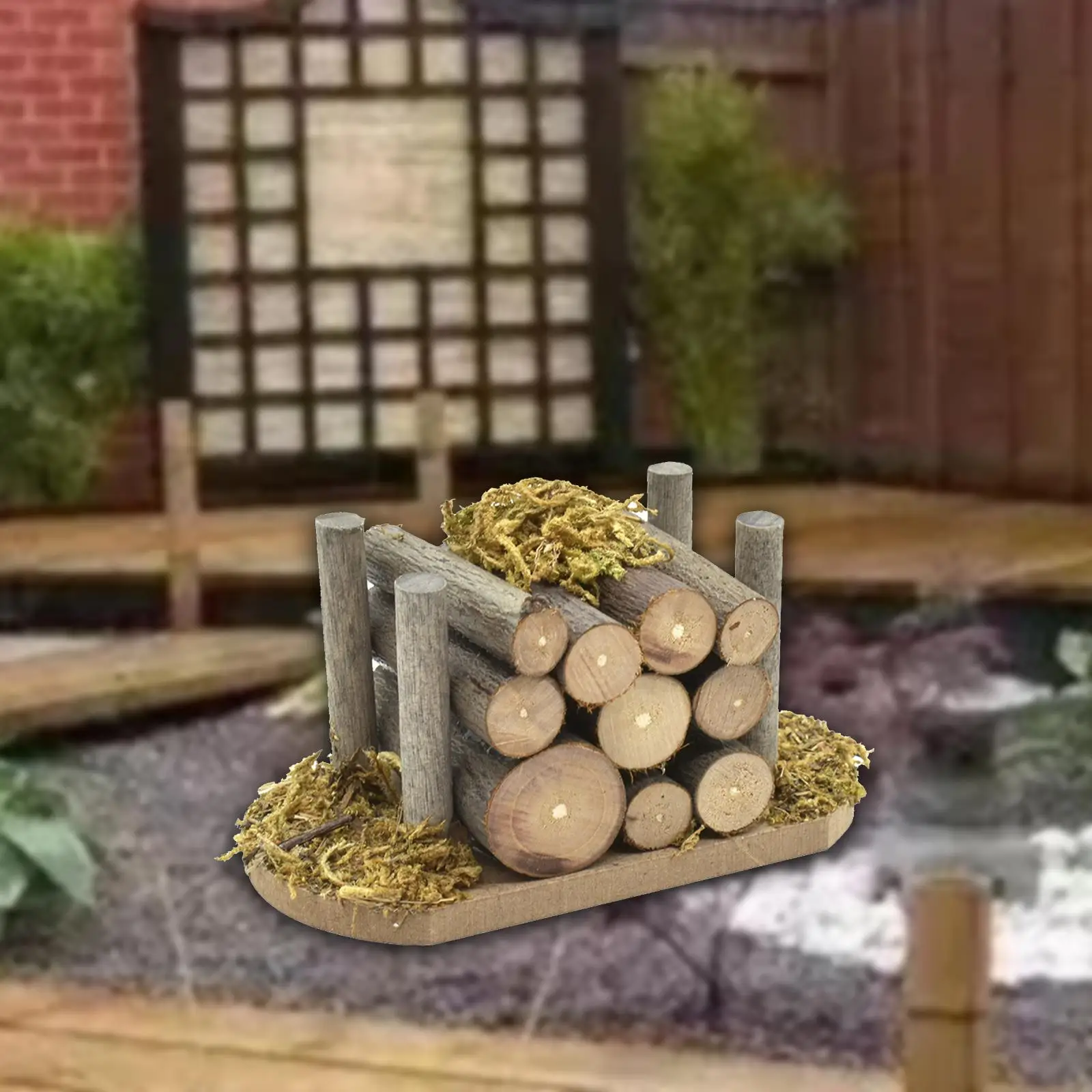 Масштаб 1:12 миниатюрный кукольный домик куча дров уличное украшение для на