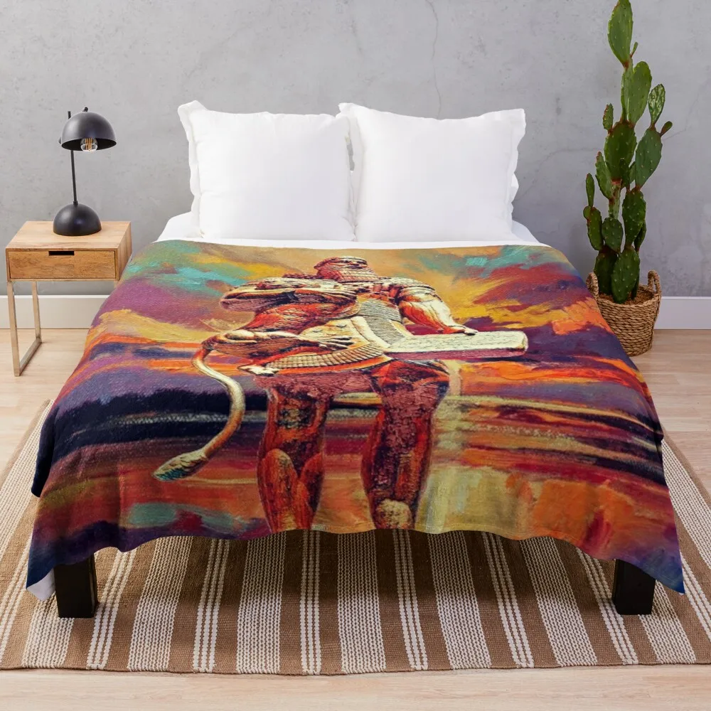 

Плед Gilgamesh, роскошное Брендовое одеяло, одеяло для малышей, роскошное утолщенное одеяло, декоративное одеяло для дивана